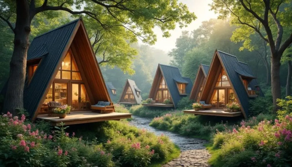 plongez dans la nature avec notre sélection de 11 chalets triangulaires uniques. offrant confort et design au milieu des paysages enchanteurs, ces refuges sont parfaits pour une escapade ressourçante. explorez des idées de séjours inoubliables en harmonie avec l'environnement.