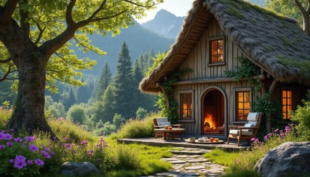 découvrez un petit chalet atypique où l'expérience de séjour rime avec simplicité et nature. évadez-vous au cœur d'un cadre enchanteur, idéal pour se ressourcer et profiter des plaisirs d'une vie au grand air.