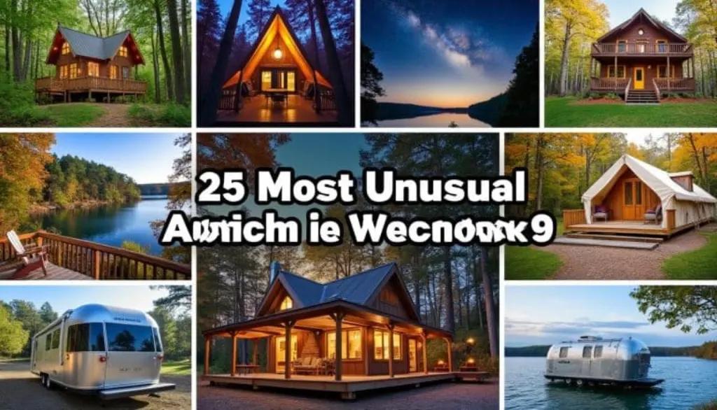 découvrez les 25 hébergements les plus insolites du wisconsin à réserver en 2025 : cabanes perchées, logements atypiques et expériences uniques pour un séjour inoubliable !