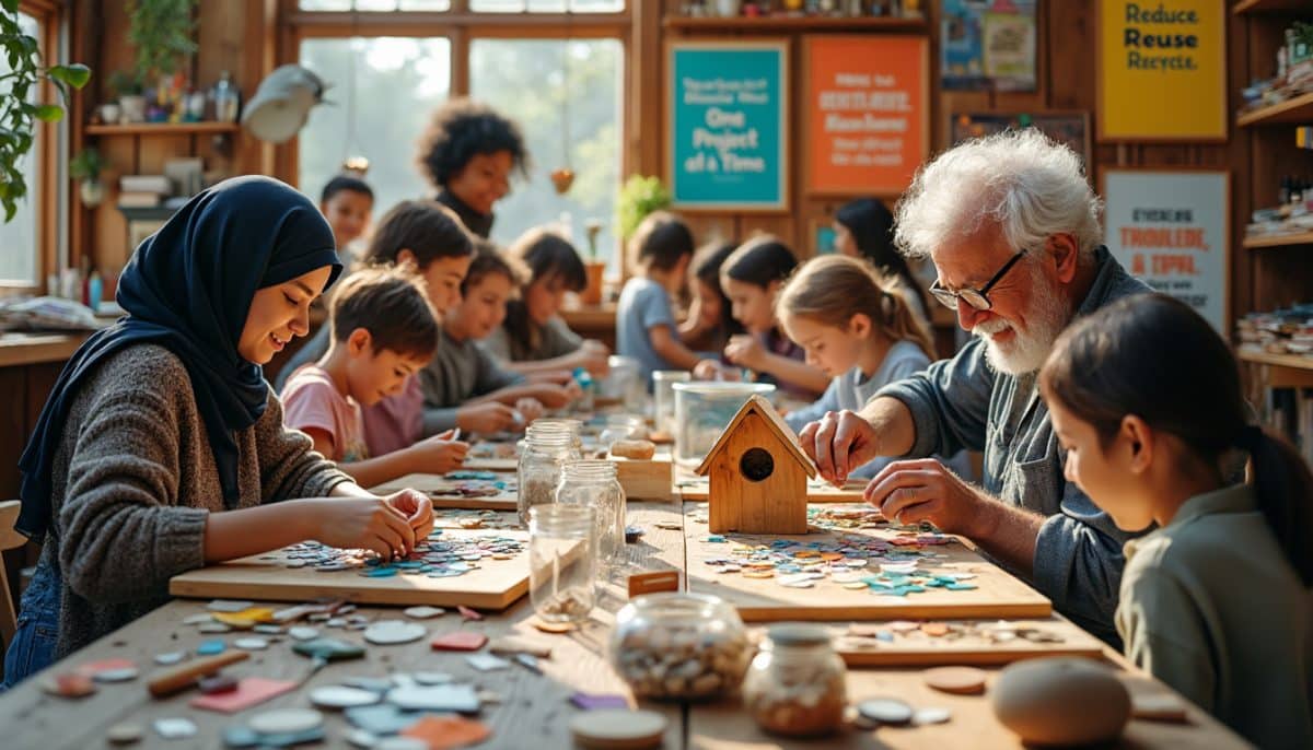 découvrez nos ateliers créatifs et laissez libre cours à votre imagination avec des projets diy éco-responsables et zéro déchet. apprenez à créer tout en préservant la planète!