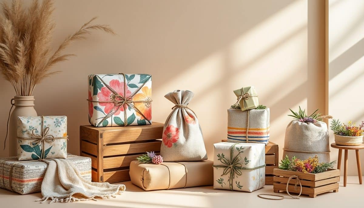 découvrez 10 alternatives zéro déchet au papier cadeau avec notre guide sur les emballages écologiques. optez pour des solutions respectueuses de l'environnement pour embellir vos cadeaux tout en préservant la planète.