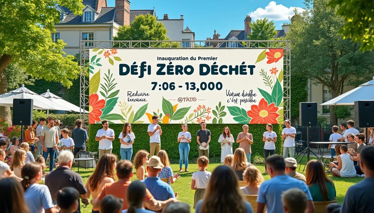 participez à l'inauguration du premier défi zéro déchet à rueil-malmaison ! découvrez des initiatives innovantes pour réduire les déchets et promouvoir un mode de vie durable. rejoignez-nous pour faire la différence et apprendre des gestes écoresponsables.