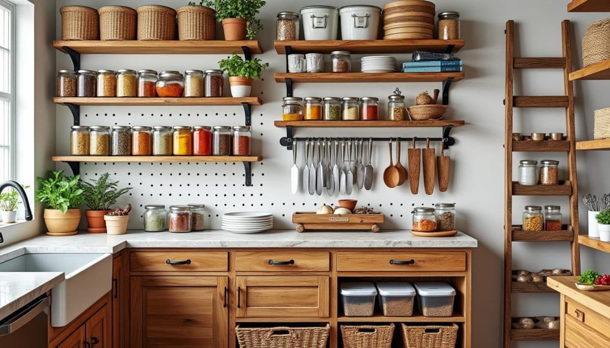 discover 10 creative and easy diy kitchen storage projects perfect for weekend warriors. maximize space, organize your kitchen, and add a personal touch with these fun and practical weekend crafts.