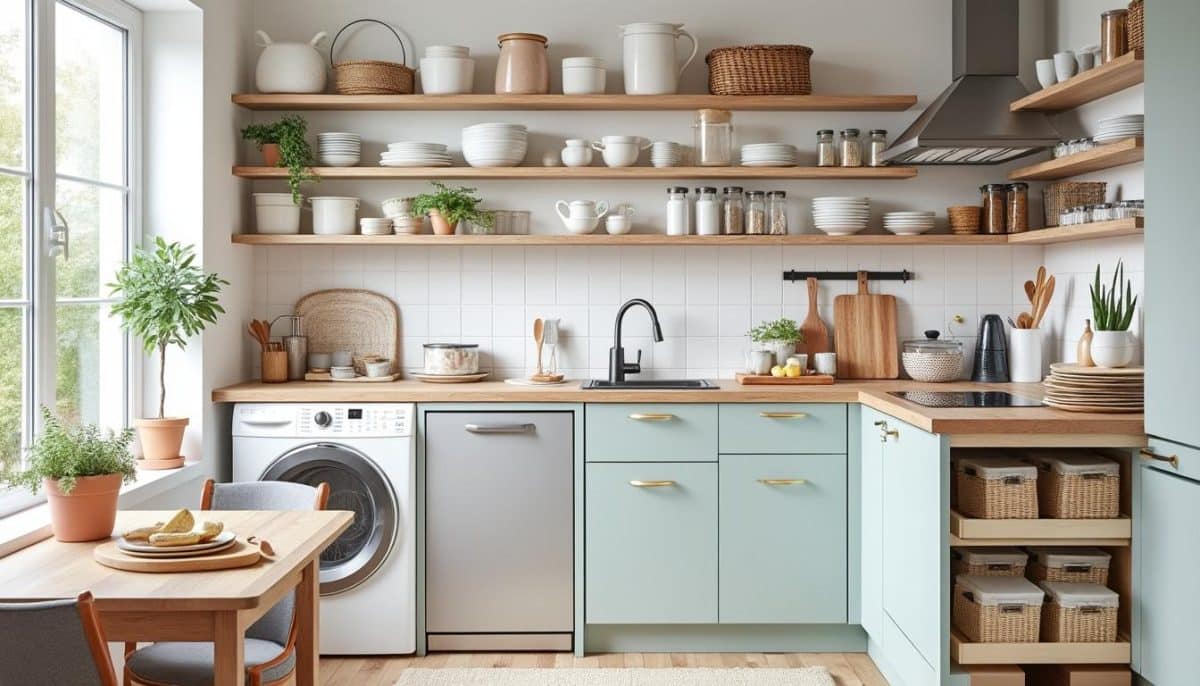 discover 12 smart kitchen storage solutions perfect for small homes. maximize your space with clever organization tips and practical ideas for a tidy, functional kitchen.