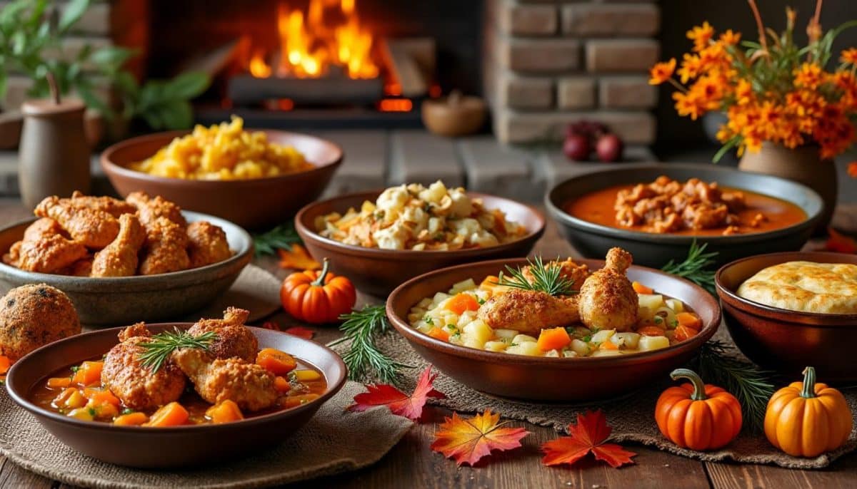 discover 14 cozy chicken recipes that bring the flavors of fall to your table. from hearty stews to comforting casseroles, each dish is a perfect bowl of autumn warmth.
