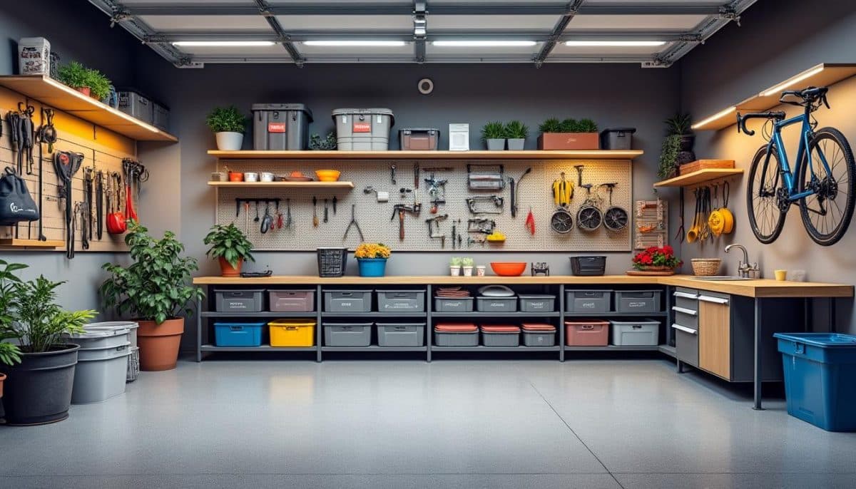 discover 15 genius garage storage ideas to maximize space and keep your garage organized. explore smart solutions for tools, sports equipment, bikes, and more!