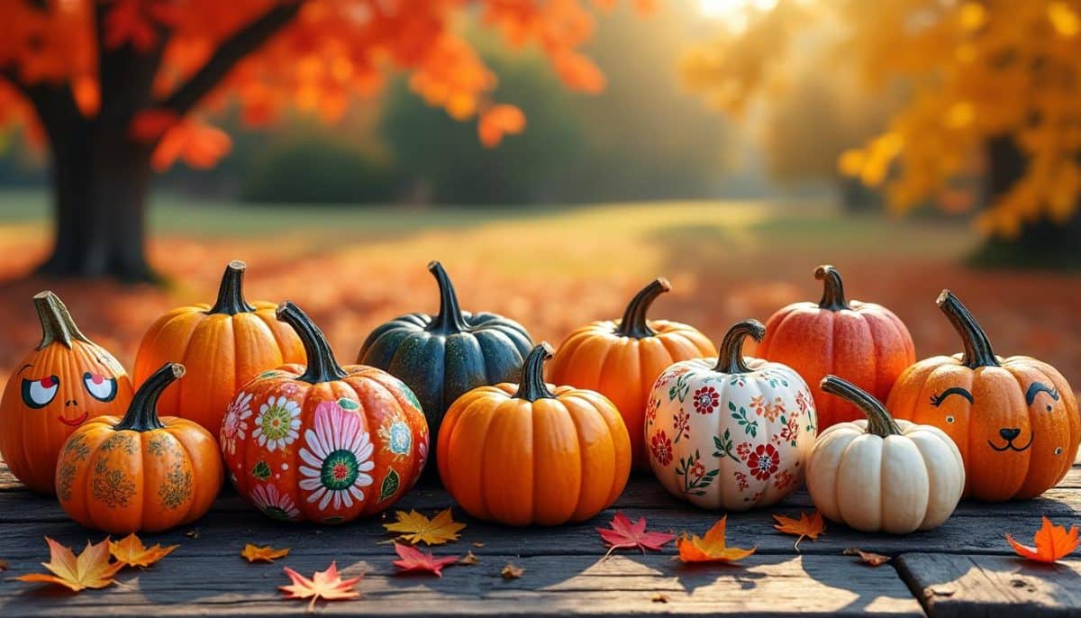 discover 15 stunning pumpkin painting ideas that are quick, easy, and perfect for all skill levels. master these beautiful designs in under 30 minutes for festive, creative fall decor!