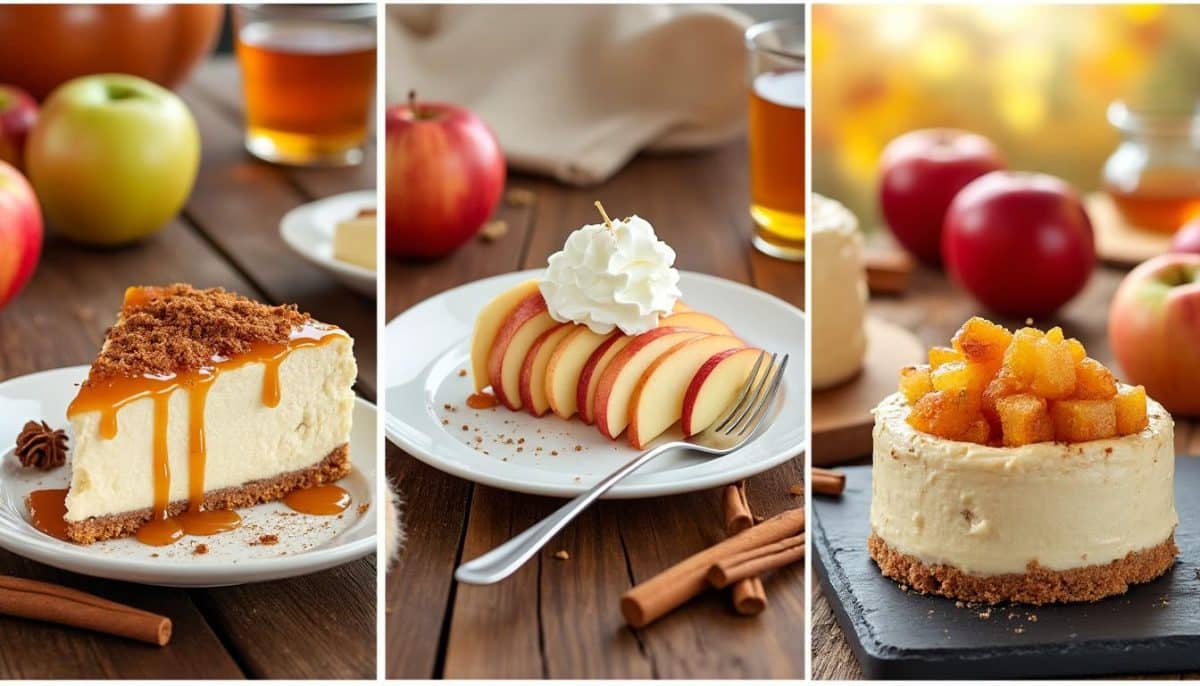 discover three delicious variations of apple cider cheesecake recipes. perfect for fall gatherings, each twist combines creamy cheesecake with the sweet, tangy flavor of apple cider. find your favorite version and impress your guests!