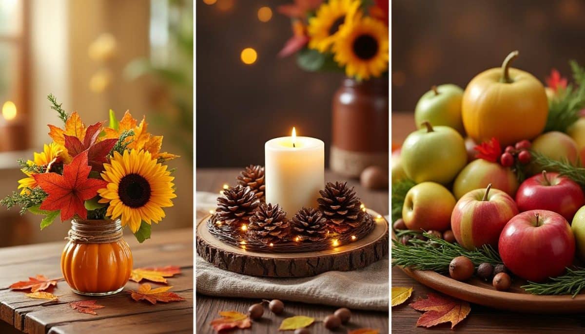 discover three stunning fall centerpieces you can create for under $10 each. perfect for affordable autumn decor, these diy ideas will bring warmth and style to your home without breaking the bank.