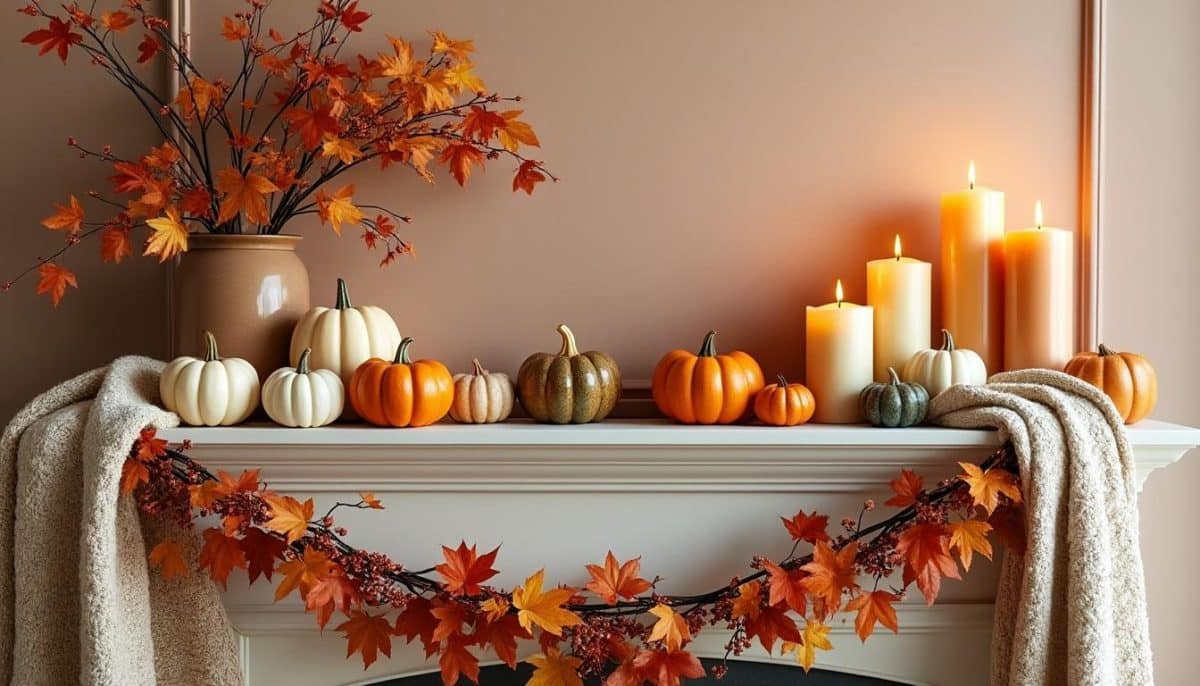 discover 4 easy fall mantle styling tricks to transform your fireplace into a cozy seasonal centerpiece with autumn decor ideas and simple tips.