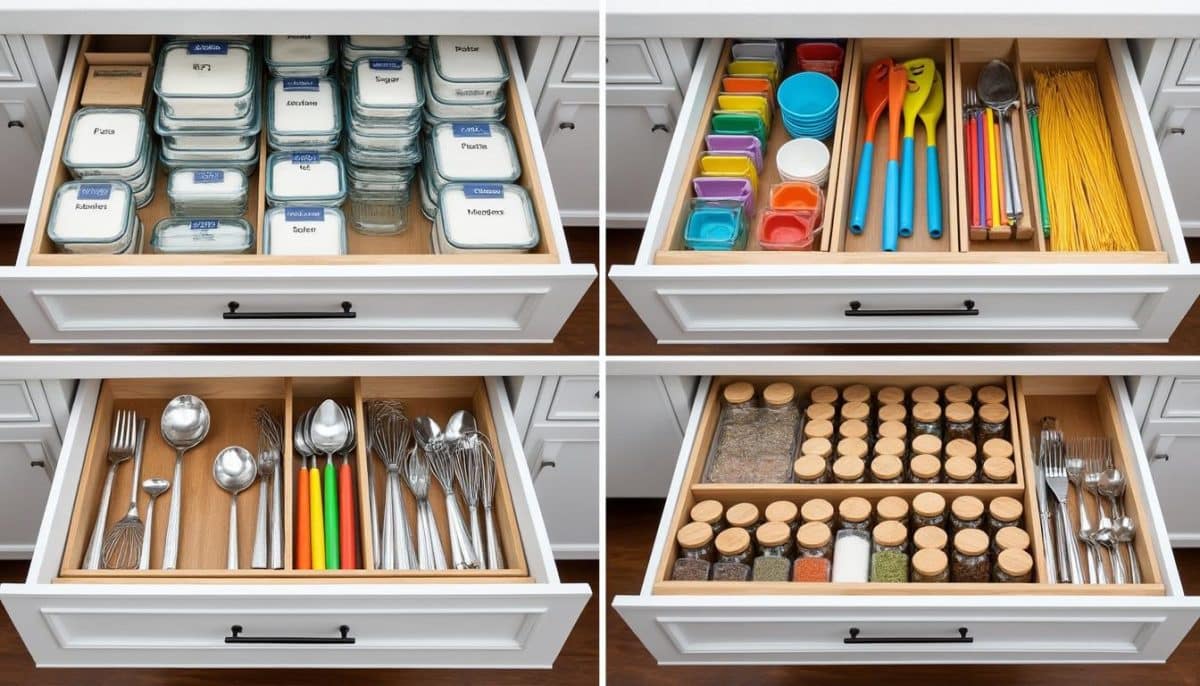 discover four quick and easy kitchen drawer organization projects to declutter your space and make cooking more efficient. perfect for a fast, satisfying home update.