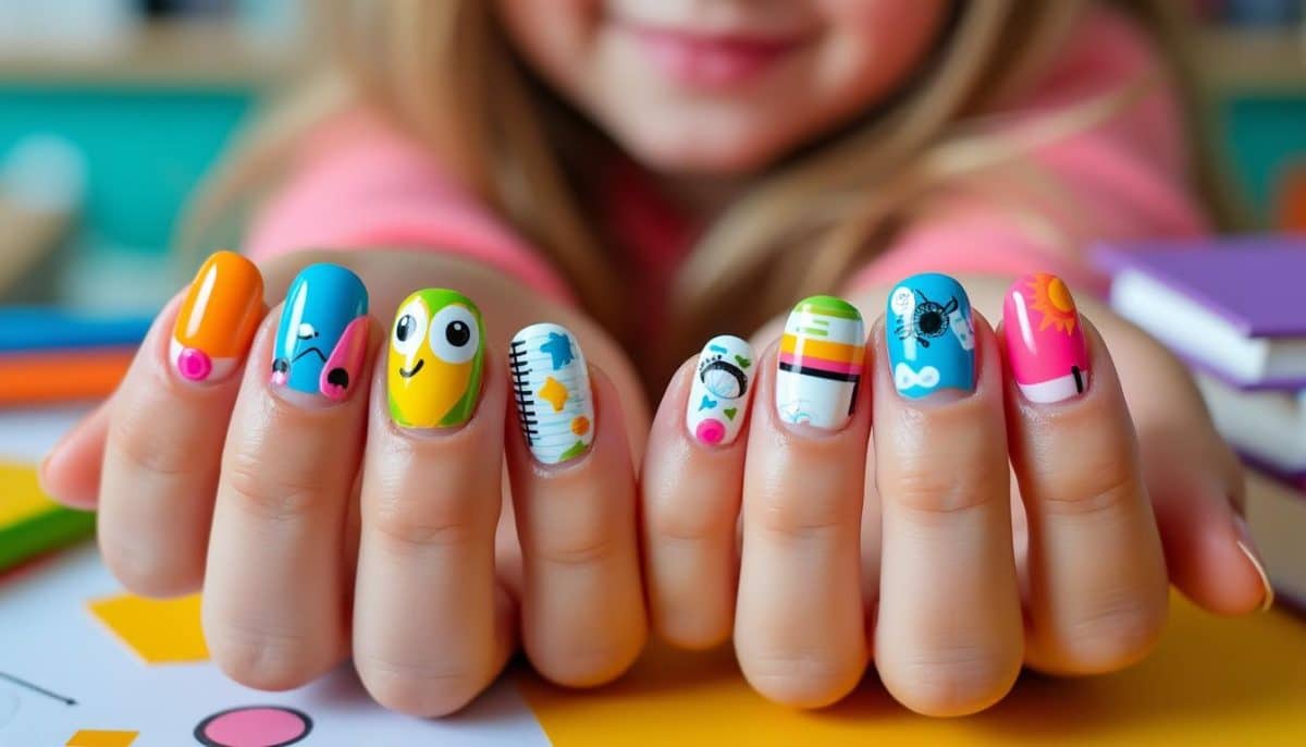 discover adorable and age-appropriate 4th grade back to school nail ideas! perfect for kids, these fun designs are cute, creative, and classroom-ready for a fresh start.