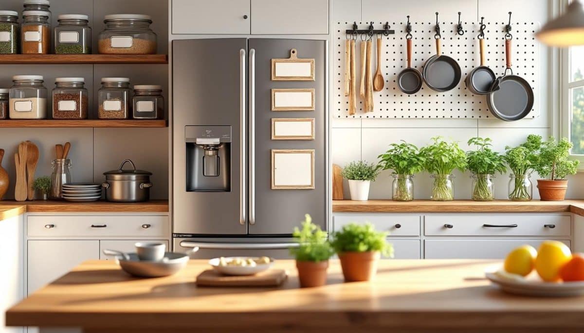 discover 5 simple and affordable kitchen organization ideas you can try for under $15. transform your space and keep everything tidy with these budget-friendly tips!