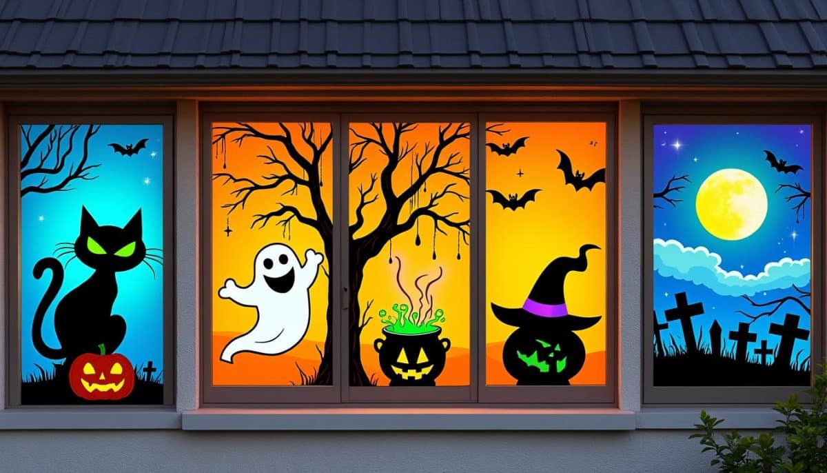 discover 5 easy yet scary halloween window painting ideas to make your home stand out. perfect for all skill levels, these spooky designs will add frightful fun to your halloween décor!