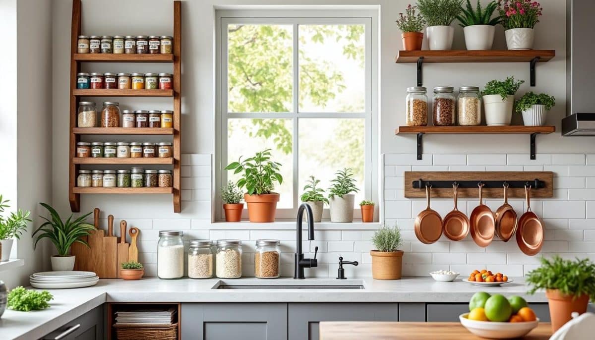 discover 6 easy diy kitchen storage solutions that anyone can make. organize your kitchen with budget-friendly, creative ideas and maximize your space today!