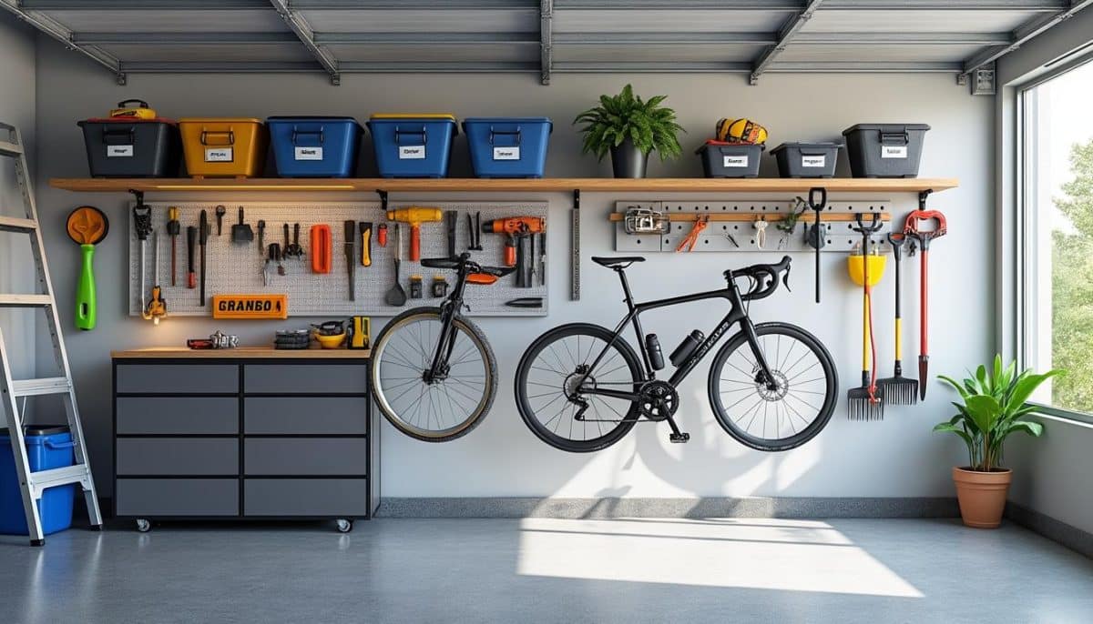 discover 6 easy and affordable garage wall storage ideas under $100 to help you organize your space and keep everything tidy. perfect for budget-friendly, clutter-free garages!