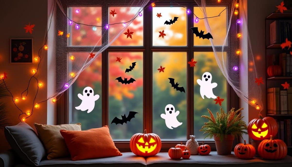 discover 7 spooky and fun halloween window decorations you can find at your local dollar store. transform your home on a budget with these easy, creative ideas!