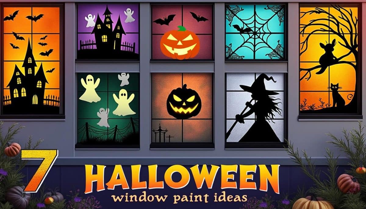 discover 7 creative and easy halloween window paint ideas using just 3 colors. perfect for adding spooky charm to your home décor this halloween!