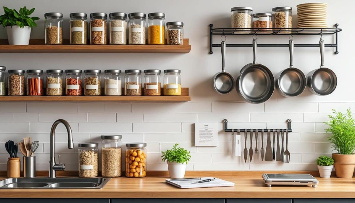 discover 7 simple and effective small kitchen organization projects you can tackle over the weekend. transform your kitchen space with easy diy tips and creative storage ideas for a clutter-free, functional cooking area.
