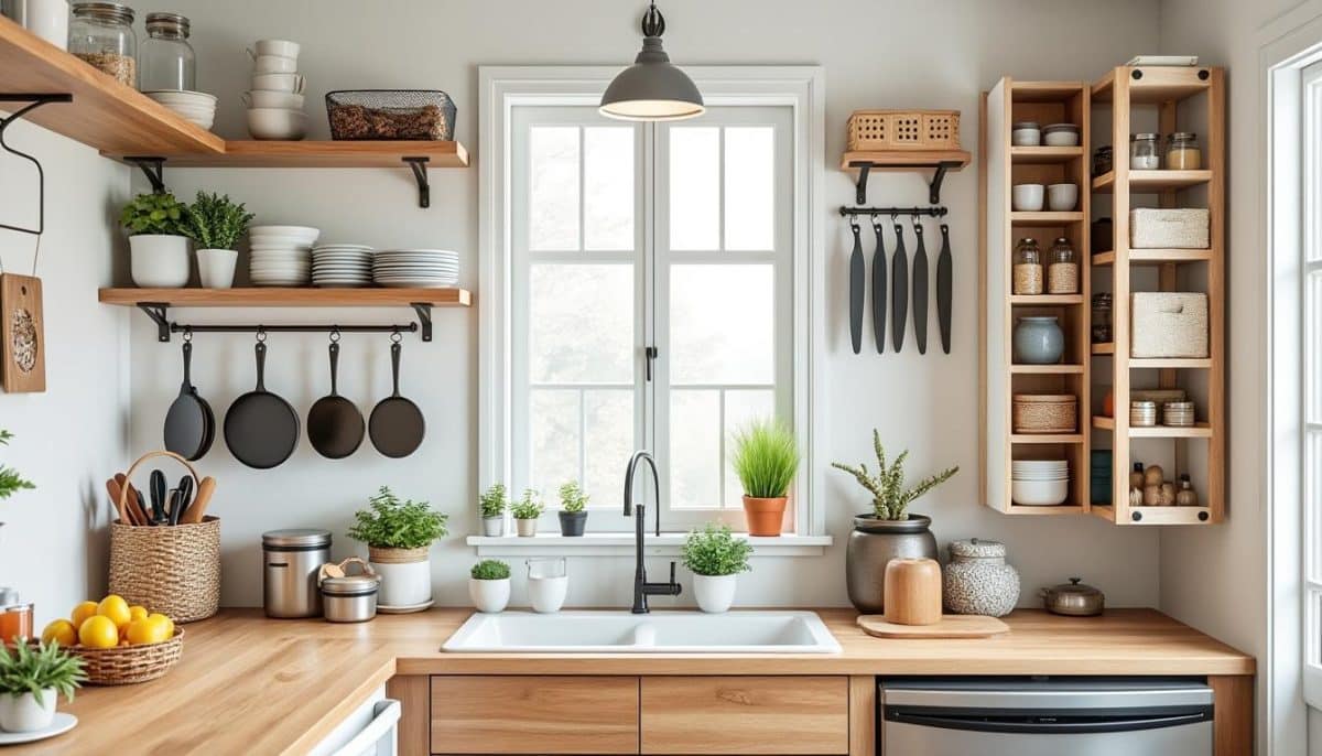 discover 7 clever small kitchen storage ideas to maximize your space. transform your kitchen with smart organization tips and practical solutions for a clutter-free, efficient cooking area.