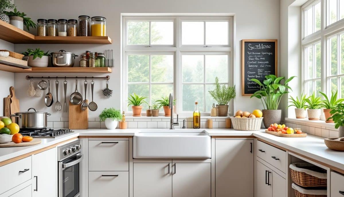 discover 9 clever kitchen organization hacks to help you save money, reduce waste, and maximize space. make your kitchen more efficient with these simple and budget-friendly tips.