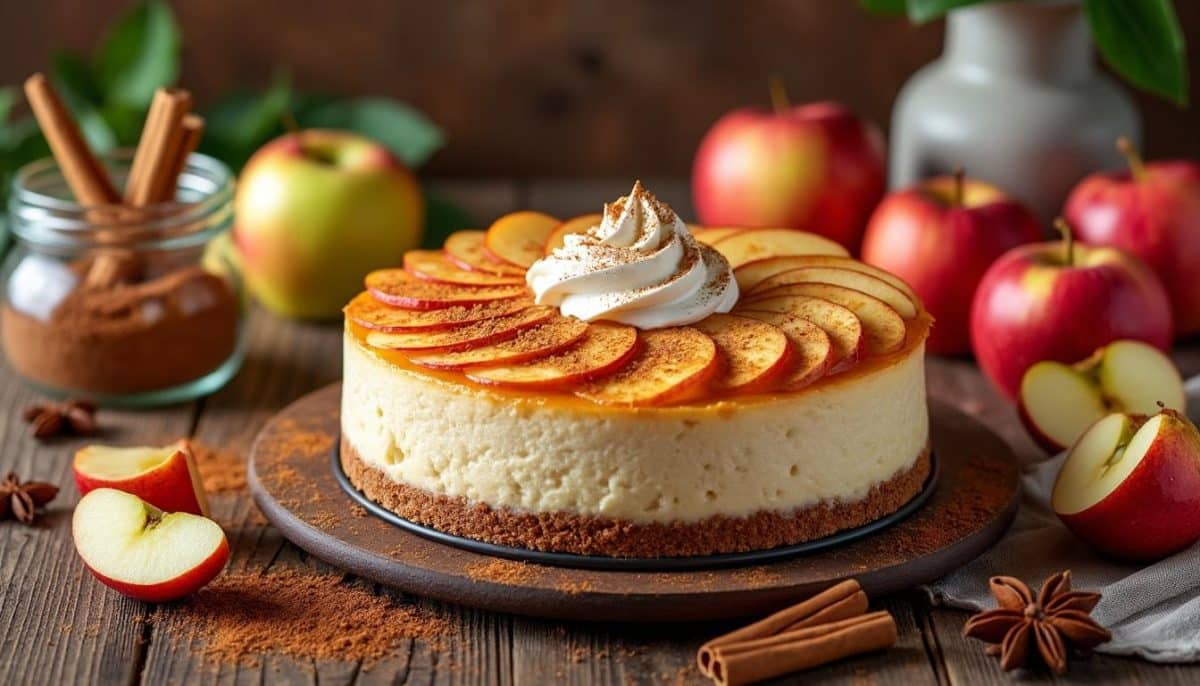 discover the perfect apple spice cheesecake with our no-fail method! enjoy a smooth, creamy dessert infused with warm spices and sweet apple flavors—ideal for fall gatherings and easy to follow for any skill level.