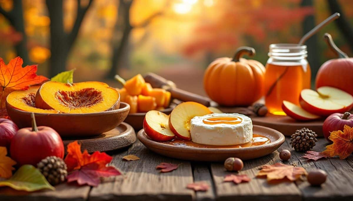 experience the cozy warmth of autumn with every bite, featuring a delicious blend of seasonal spices and flavors that capture the essence of fall. perfect for anyone craving the taste of autumn in every mouthful.