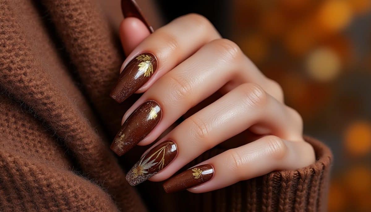 discover elegant brown fall nail designs that elevate every outfit. from chic neutrals to trendy patterns, these manicure ideas make your autumn style look instantly luxe.