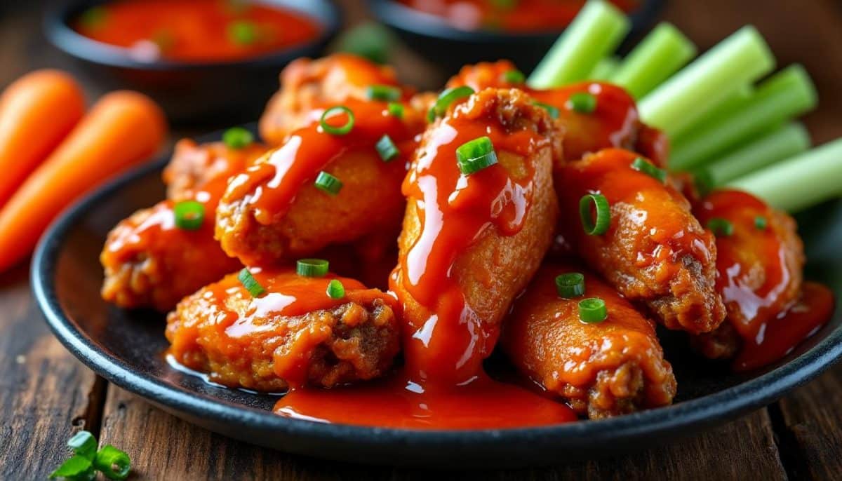 discover the ultimate buffalo wings with secret sauce recipe! crispy, flavorful wings coated in a mouthwatering, homemade sauce—perfect for game day or any gathering. easy step-by-step instructions included.