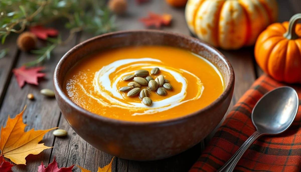 discover the ultimate butternut squash soup recipe that captures the cozy flavors of autumn in every spoonful. easy to make, creamy, and perfect for warming up chilly fall evenings!