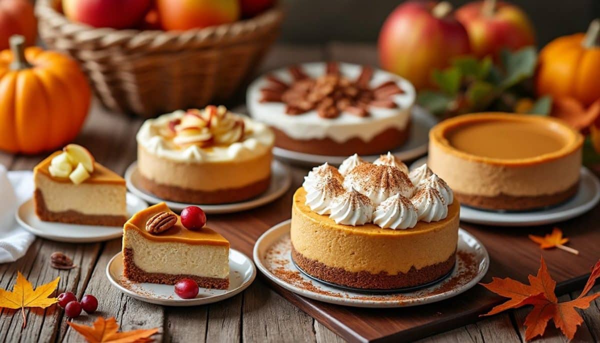 discover mouthwatering cheesecake fall desserts that are sure to impress your guests. from pumpkin spice to caramel apple flavors, explore easy and delicious recipes for the autumn season.