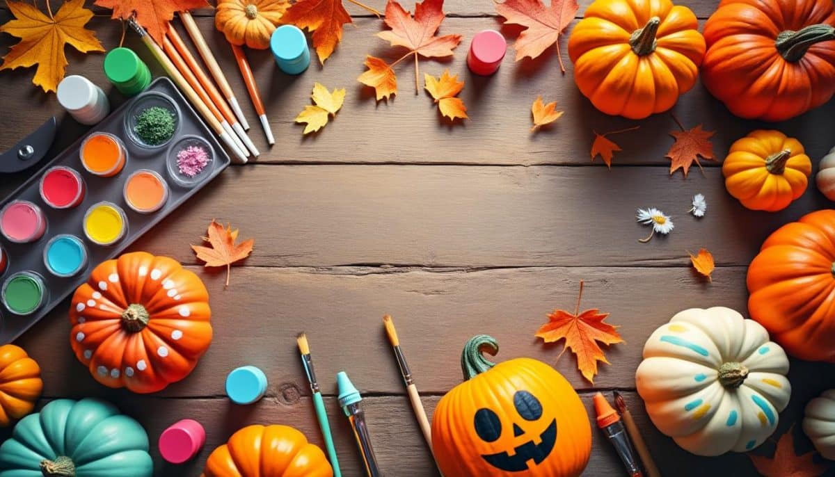 discover creative and budget-friendly diy pumpkin painting ideas using supplies from your local dollar store. perfect for fun fall decorating with family and friends!