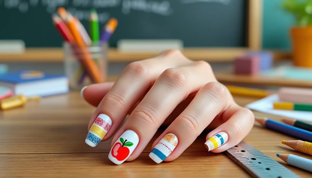 discover fun and easy school nail art designs perfect for students! express your creativity with these stylish, classroom-friendly looks that are simple to recreate and suitable for every grade.