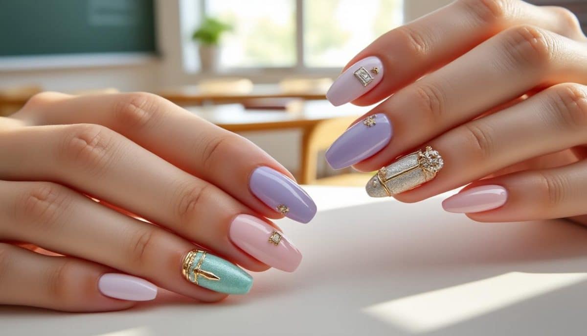 discover creative and professional nail ideas perfect for teachers in the 2025 school year. get inspired with trendy and classroom-friendly nail designs to keep your look fresh and stylish all year long.