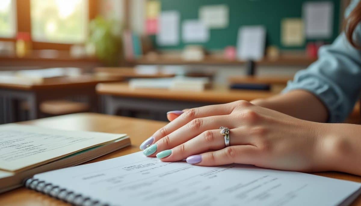 discover creative and professional teacher nail ideas that let you express your personality in the classroom without breaking any rules. find inspiration for subtle yet stylish nail designs perfect for educators.