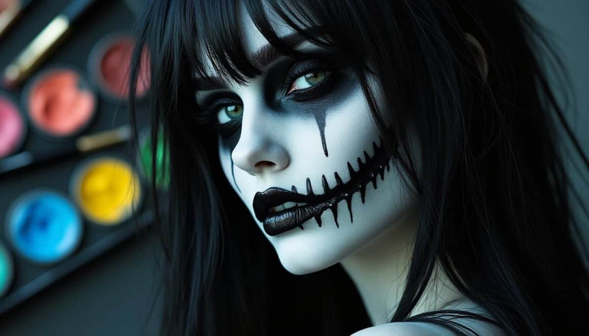 learn how to achieve the iconic and haunting tomie look with this beautifully terrifying makeup tutorial. perfect for cosplay or halloween to captivate and chill everyone around you!