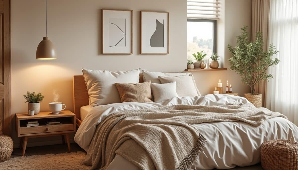discover 10 cozy bedroom updates inspired by hygge to make your space warm and inviting during the comfort season. find simple tips for creating a relaxing, tranquil sanctuary at home.