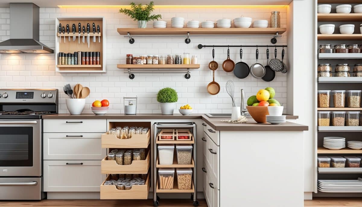 discover 10 smart kitchen organization ideas that really work! maximize storage, reduce clutter, and transform your kitchen into a tidy, efficient space with these practical solutions.
