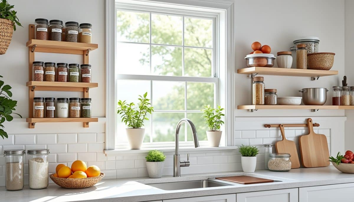 discover 10 smart kitchen storage ideas under $30 to maximize your space, stay organized, and make meal prep easier. perfect for budget-friendly home improvements!