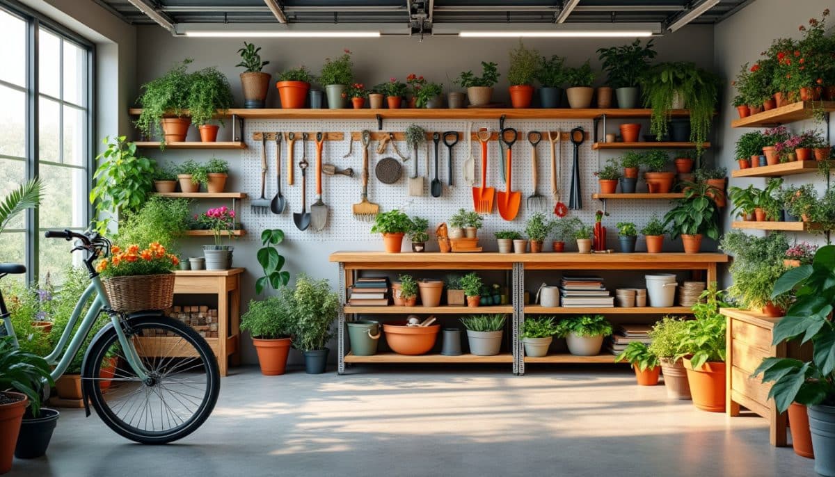 discover 11 creative garden garage storage ideas perfect for green thumbs. organize your gardening tools, supplies, and plants with smart solutions designed to keep your garage tidy and efficient.