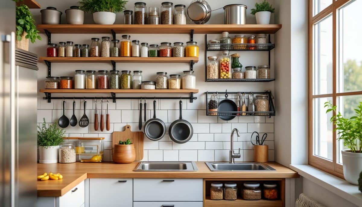 discover 11 smart kitchen organization ideas perfect for small apartments. maximize your space with clever storage solutions, tips, and stylish decor for a clutter-free and functional kitchen.