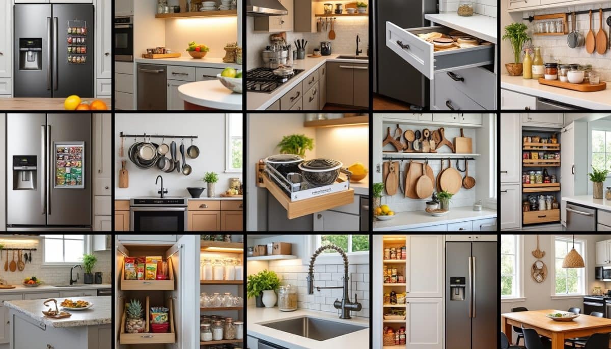 discover 12 small kitchen organization hacks that really work! maximize your space, reduce clutter, and transform your kitchen with these easy and practical tips.