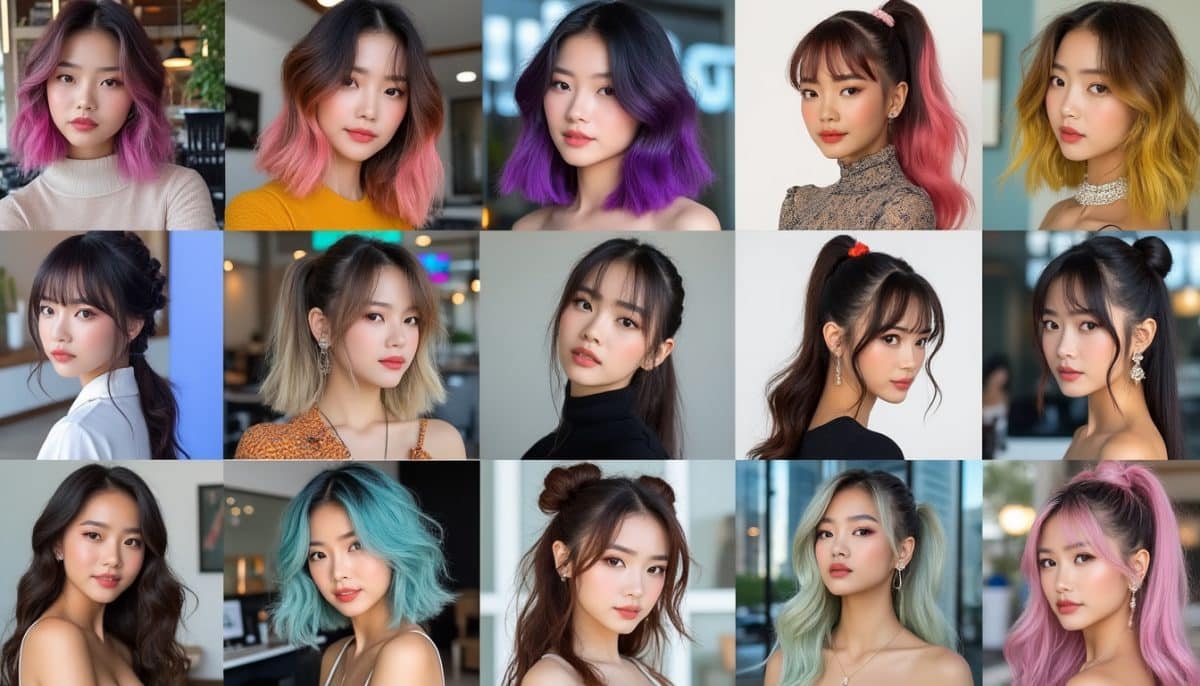 discover 16 k-pop inspired hairstyles that are easy to recreate at home. get step-by-step tips to achieve the trendy looks worn by your favorite idols and stand out with unique, eye-catching hairdos.
