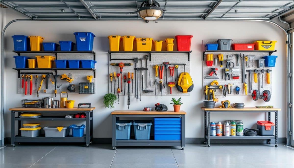 discover 3 easy small garage organization hacks that instantly double your storage space. maximize efficiency, reduce clutter, and transform your garage with these practical tips!