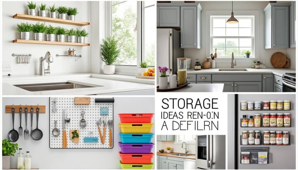 discover four easy kitchen storage projects perfect for renters. maximize space, stay organized, and upgrade your kitchen without permanent changes or damage.