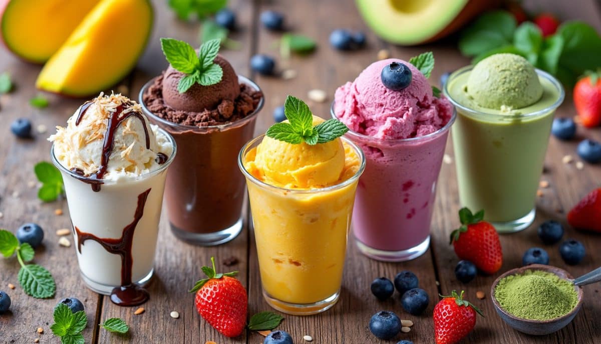 discover 5 delicious gluten-free ice cream flavors, including dairy-free options, perfect for anyone with food sensitivities or looking for healthier sweet treats.