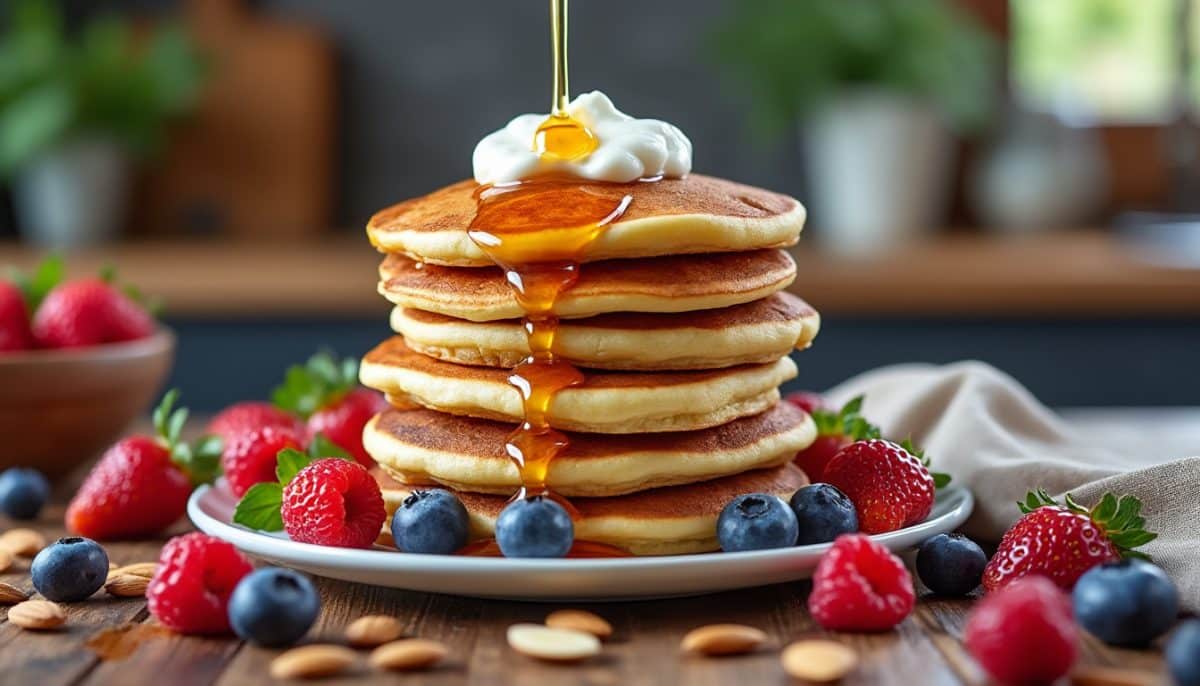 discover 5 delicious gluten-free protein pancake recipes perfect for muscle building. boost your breakfast with high-protein, healthy pancakes ideal for fitness enthusiasts and gluten-sensitive eaters.