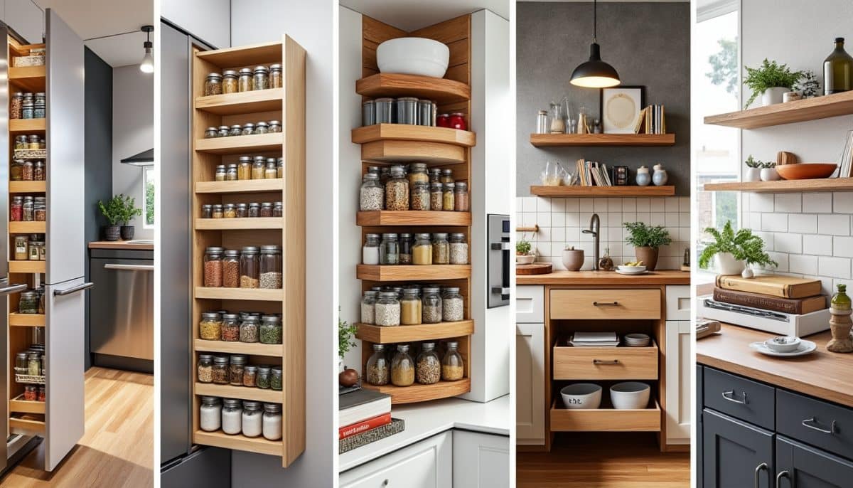 discover 5 smart kitchen storage solutions that maximize space, keep your essentials organized, and fit perfectly into any home style or size.