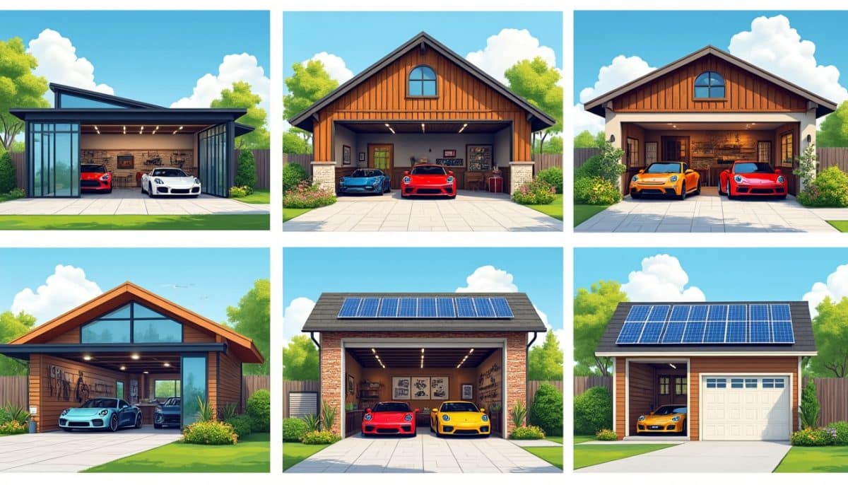 discover 6 beautiful garage design ideas that will impress your guests and enhance your home's curb appeal. get inspired to transform your garage into a stylish, functional space.