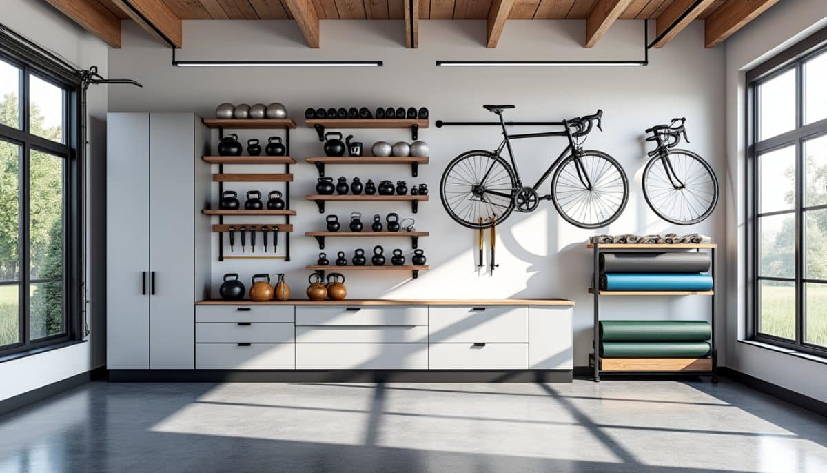 discover 6 effective garage and gym storage combo solutions to organize your space, maximize functionality, and keep your workout equipment and tools easily accessible.